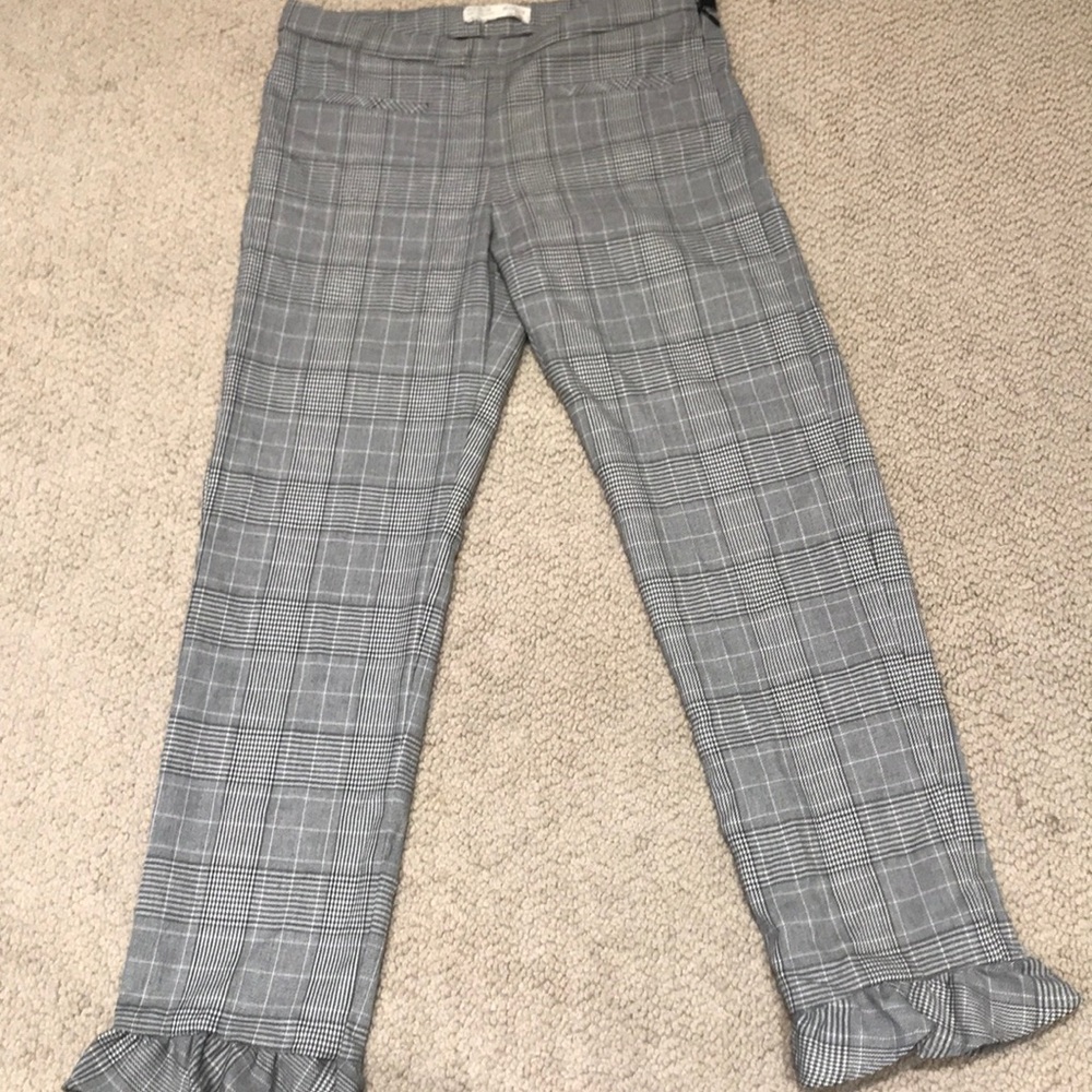 ZARA plaid pants
